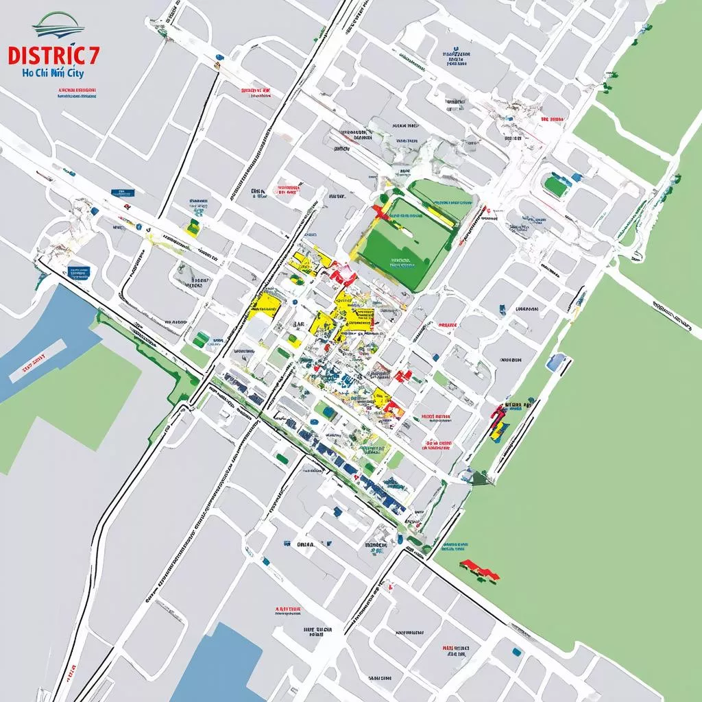 Bản đồ Quận 7